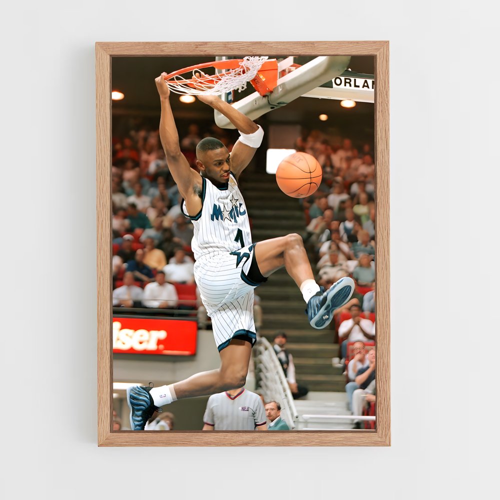 Poster Penny hardaway aérien – affiche Basketball (vue 4)